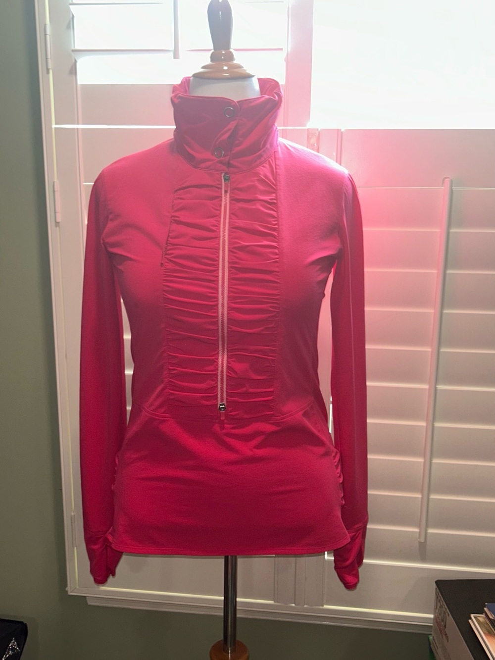 Brooks 1/2 zip running pullover sz Large
